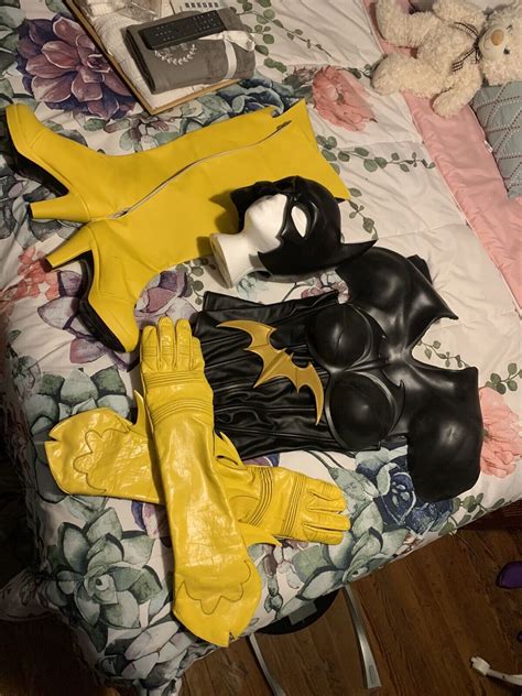 Batgirl Cosplay Costume Pieces Ebay