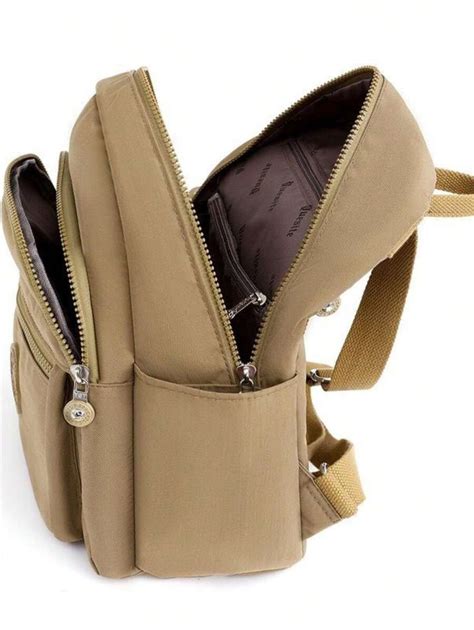 Mochila Bolsa Feminina Casual Moda Nylon Viagem Mochila Oxford Pano De