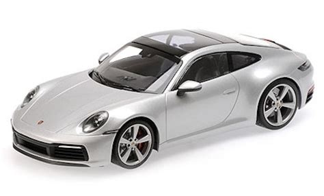 Diecast model cars Porsche 992 4S 1/18 Minichamps 911 () Carrera 4S ...