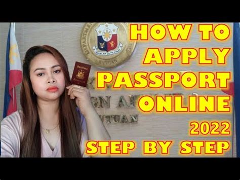 PAANO KUMUHA NG ONLINE PASSPORT 2022 STEP BY STEP DFA Jan Nice