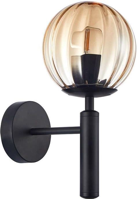 Lampa Italux Kinkiet RAVENA WL 2324 1 BK AMB WL23241BK AMB Opinie I