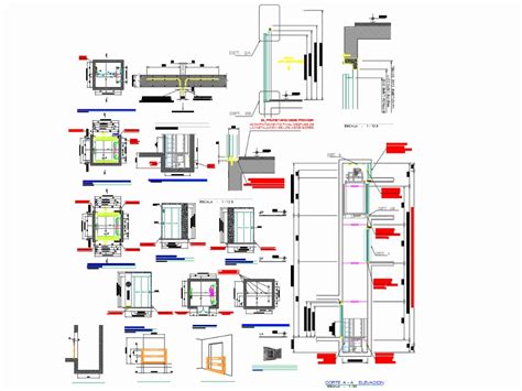 Ascensores En Autocad Descargar Cad Gratis Mb Bibliocad