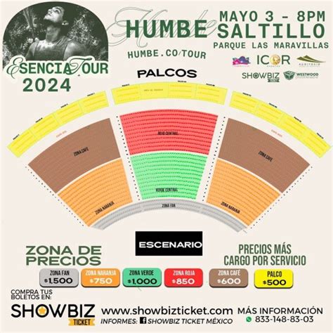 Humbe En Saltillo Boletos Precios Para El Esencia Tour 2024