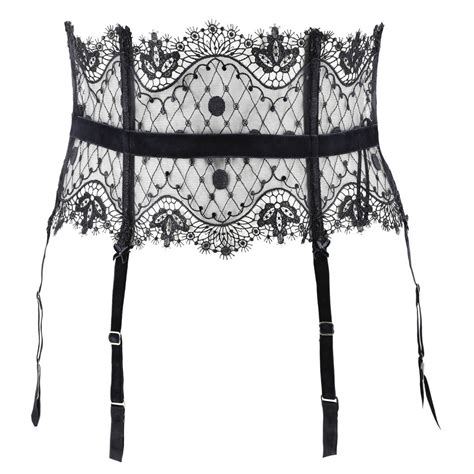 Dita Von Teese 3 Pieces Lingerie Set Vedette Black