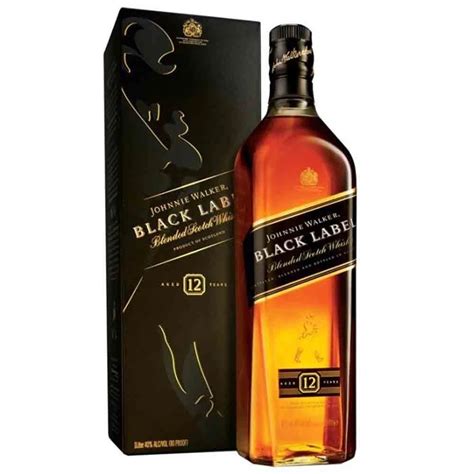 Johnnie Walker Black Label 80 Yrc 750ml Liquor Mart