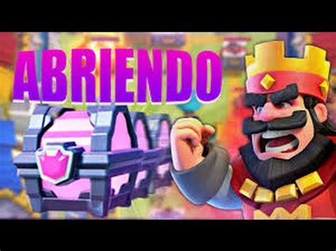 Clash Royale Abro Mi Primer Cofre Magico Youtube