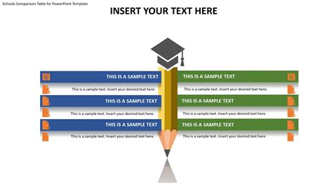 Schools Comparison Table For PowerPoint Template Slidevilla