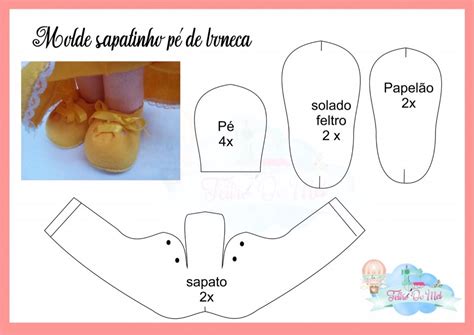 Como Fazer Sapato De Boneca