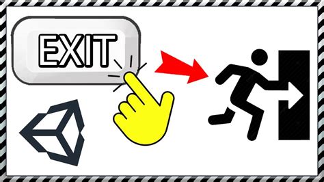 How To Exit Game With Button In Unity Youtube