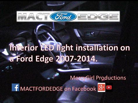 Ford Edge Interior Lights Wont Turn Off