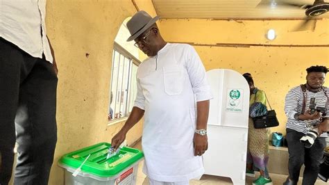 Bayelsa Guber Sylva Commends Election Process Despite Delays