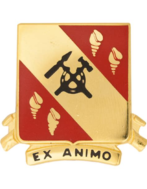 support battalion unit crest military depot