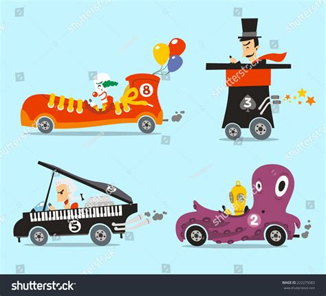 825 Crazy Cartoon Cars Stock Vectors, Images & Vector Art | Shutterstock