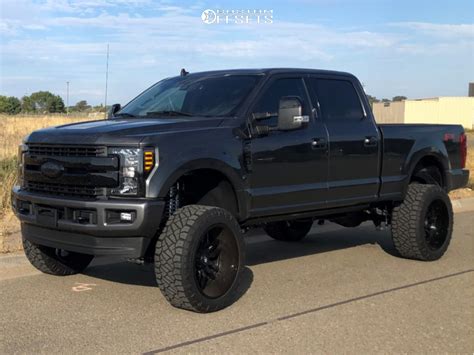 2019 Ford F 250 Super Duty Wheel Offset Aggressive 1 Outside Fender Suspension Lift 6