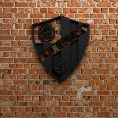 SD Huesca Logo - 3D Model by waelmoussa