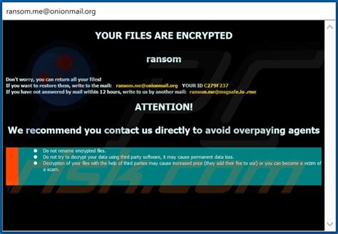 Ransomware Rme Desencriptado Eliminaci N Y Recuperaci N De Archivos