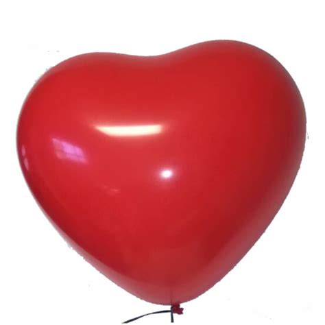 Heart Shaped Latex Helium Balloon Brandability