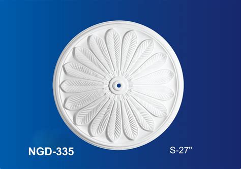 Gypsum Plaster Ceiling Rose Design And Model Ngd 335 Nova Gypsum Decoration