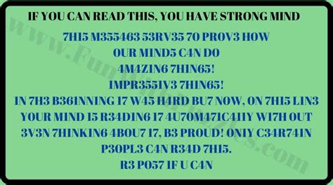 Mind-Bending Visual Picture Puzzles: Can you Read this?