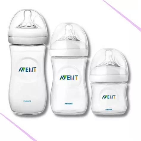 Kit 3 Mamadeiras Avent Pétala Anticólica 125 260 330 Ml Parcelamento