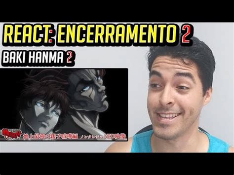 React Encerramento De Baki Hanma Temporada Netflix Baki Vs