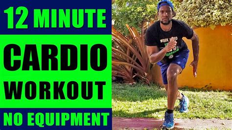 12 Minute Cardio Workout No Equipment Fat Burner Hiit Follow