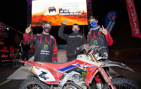 Slr Honda Wins Baja 1000 Official Press Release Dirt Bike Magazine