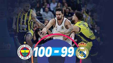 Una Victoria De Infarto Del Fenerbahce Frena La Racha Del Madrid En La