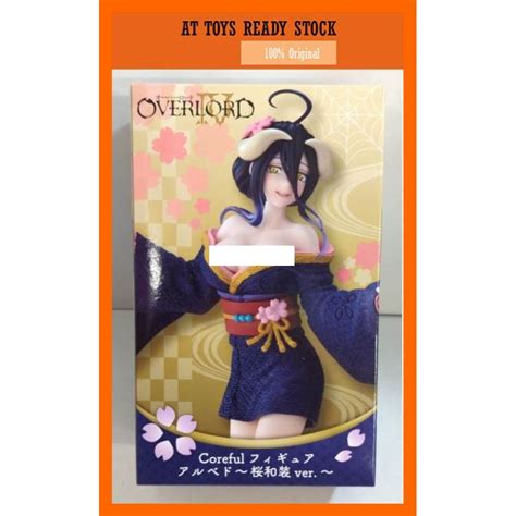 Original Taito Coreful Figure Overlord Iv Albedo Sakura Wasou Ver