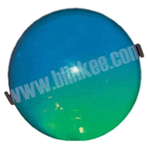 Blue Bouncy Balls With Multicolor Leds Best Glowing Party Supplies