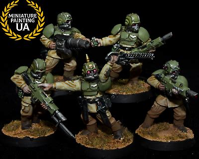 Astra Militarum Cadian Shock Troops Infantry Squad Warhammer K