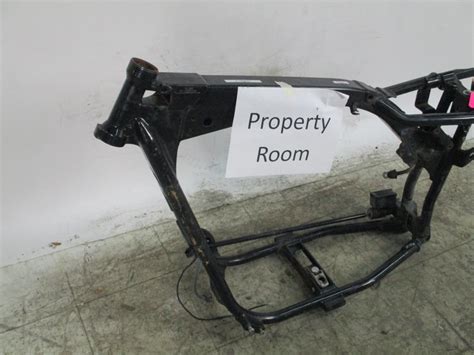 Harley Davidson Motorcycle Frame Property Room