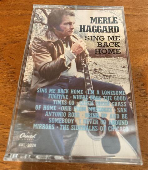 Cassette Merle Haggard Sing Me Back Home New Ebay