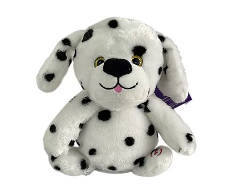 Play Zone White & Black Dalmatian Puppy Talk Back Plush Toy | Big Lots