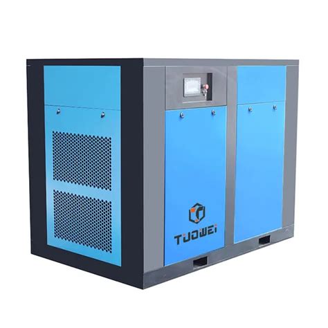 132kw 175HP 8 Bar Variable Speed Inverter Rotary Two Stage Screw Air