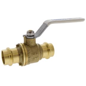 In Press Brass Full Port Ball Valve Lead Free Winsupply