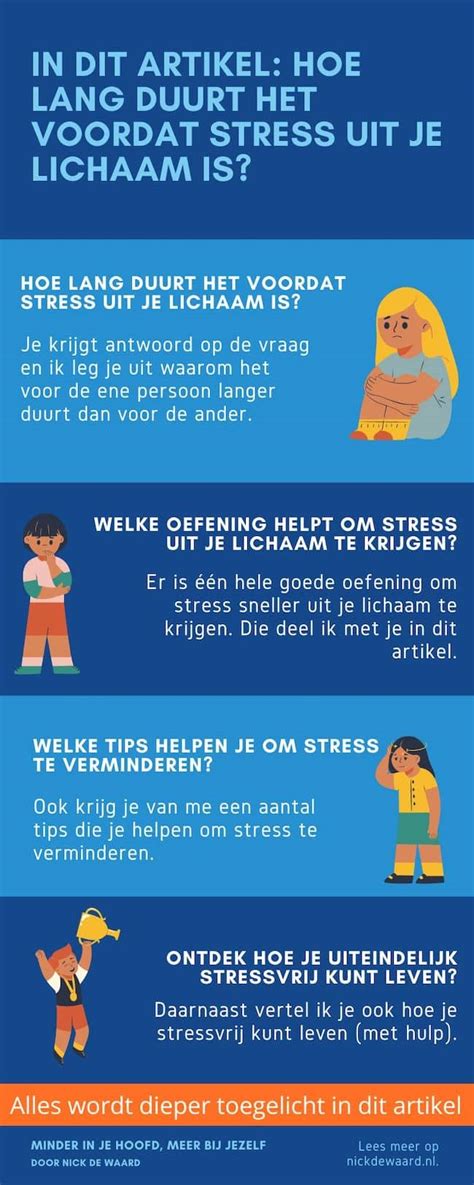 Hoe Lang Duurt Het Voordat Stress Uit Je Lichaam Is Oefeningen