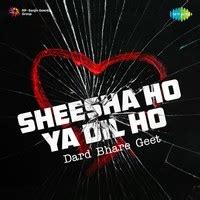 Mujhe Teri Mohabbat Ka Sahara Lyrics In Hindi Sheesha Ho Ya Dil Ho