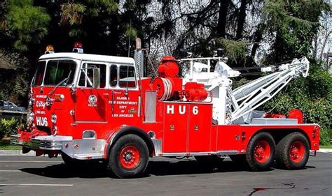 Lafd Heavy Utility Tow Truck Fire Trucks Emergency Vehicles