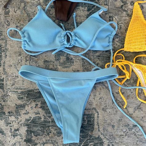 Shein Bikini Lot Medium 4 Pcs Super Cute Bikini Depop