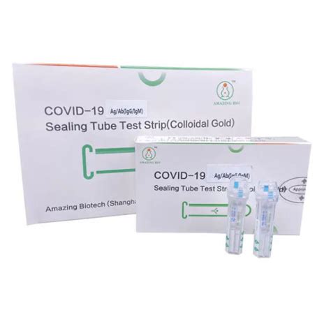 Kit De Prueba Para Covid Amazing Biotech Co Ltd De Gripe