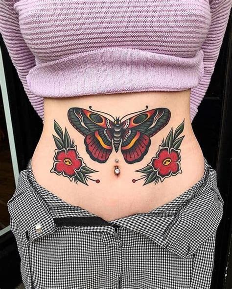 Tatuagem feminina na barriga 60 Ideias e fotos lindíssimas