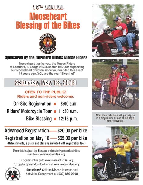 Mooseheart Bike Blessing