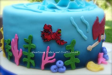 Ariel Mermaid Cake - CakeCentral.com