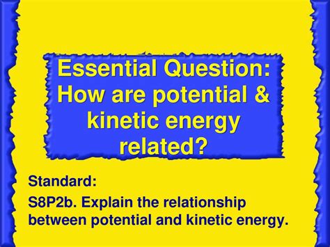 Potential And Kinetic Energy Ppt Download