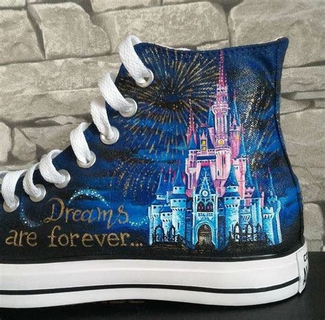 Painted Canvas Shoes Disney