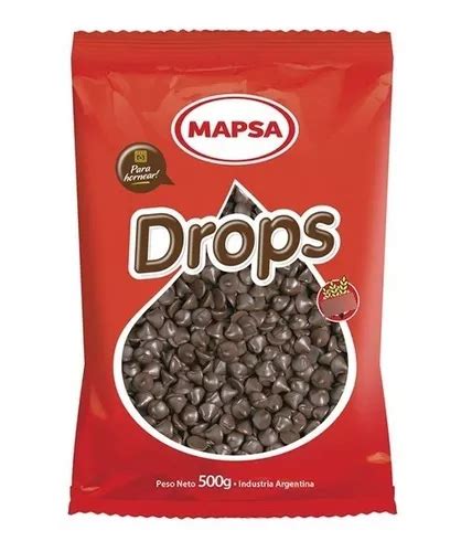 Chip De Chocolate Chocodrops Mapsa X 500 Grs MercadoLibre