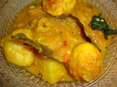 Khorisa Egg Curry Konir Dom