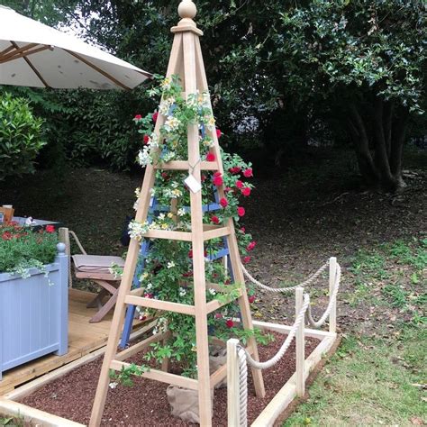 Oak Obelisk Wooden Garden Obelisks Any Size Including Bespoke Sizes