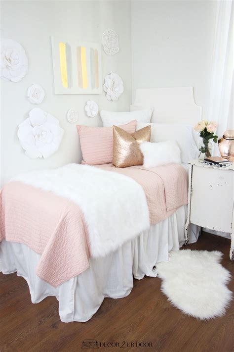 Blush Pink Girls Bedroom Ideas Pink Remodelaholic Pretty In Pink Blush Pink Bedroom